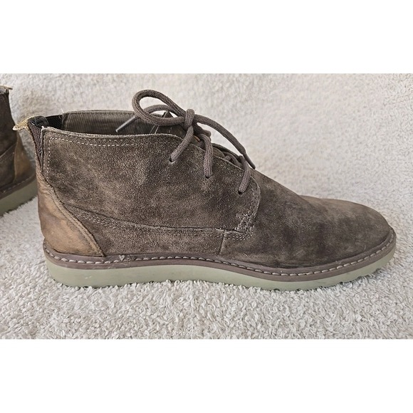 Reef Voyage Boot Mens 9 M Brown Suede Chukka‎ Boot Shoe RFOA3626 - Picture 4 of 16